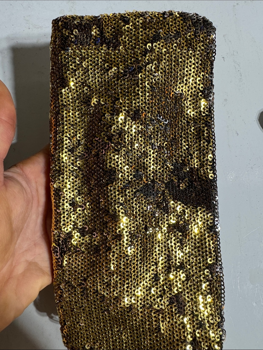 Gold Sequin Evening Clutch - Women Accessories